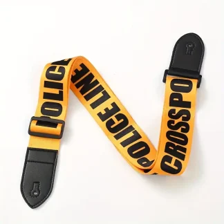 POLICE LINE Guitar Strap